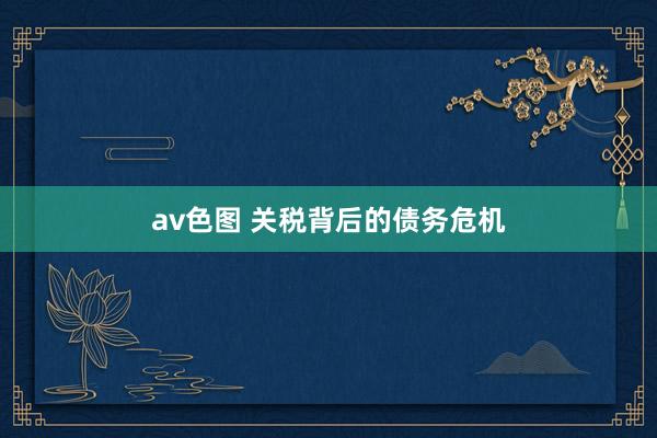 av色图 关税背后的债务危机